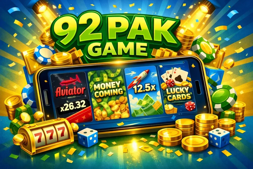 92 PAK Game App